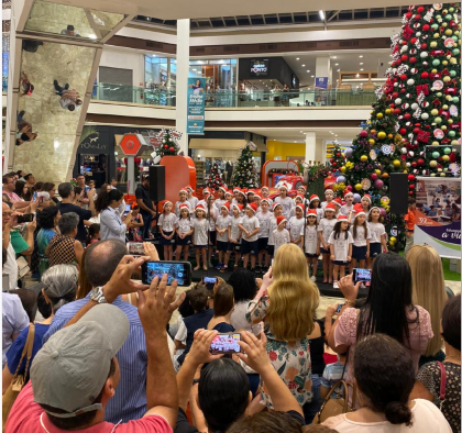 Cantatas de Natal completam programação especial de shopping Divulgação