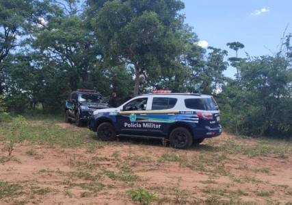 Corpo de homem é encontrado em lago próximo à BR-267 (Foto: Cenário MS)