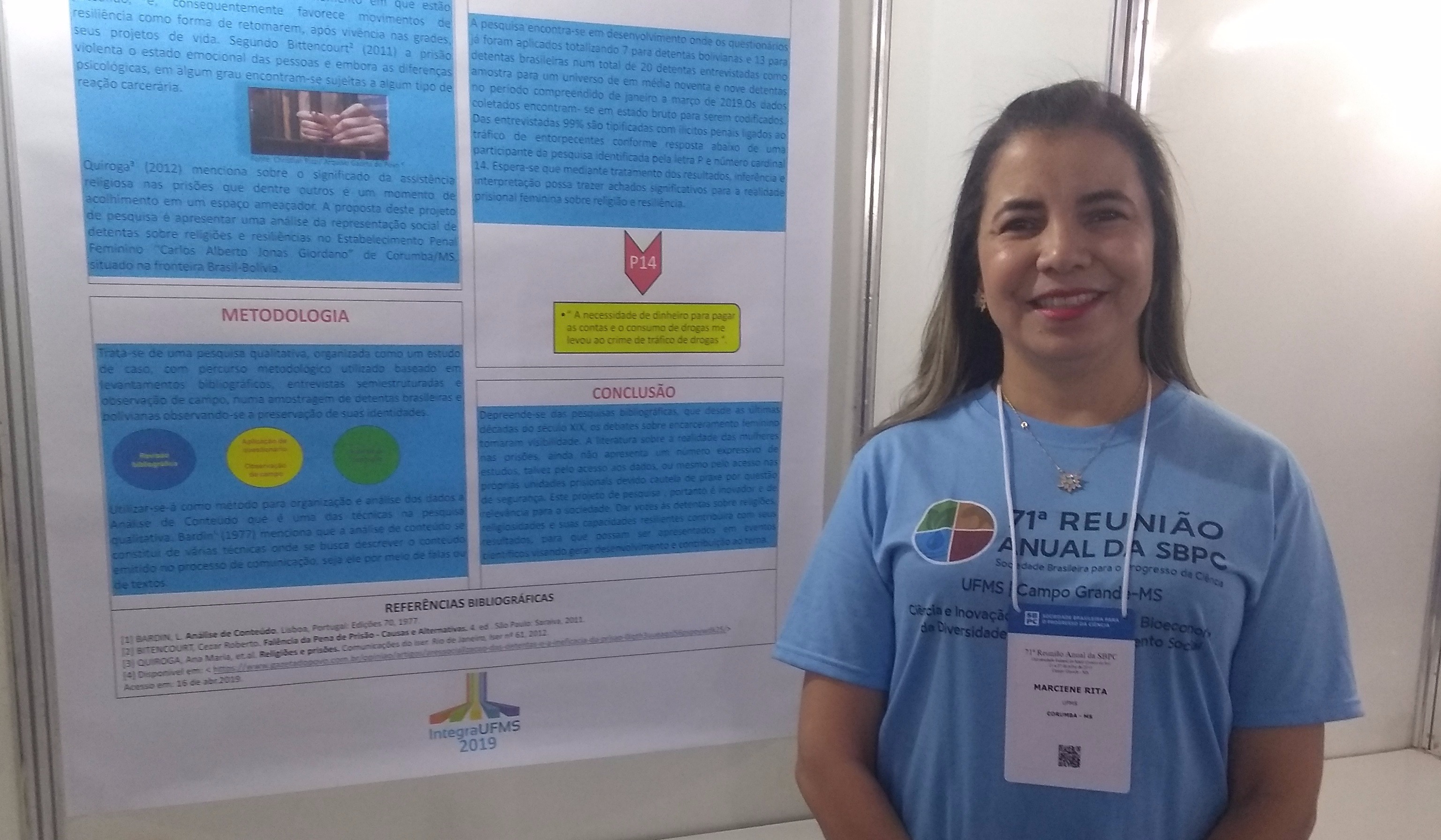 Com estudo científico, servidora da Agepen analisa relação entre religião e resiliência para detentas de Corumbá Divulgação