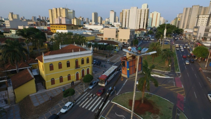 Avenida Afonso Pena em Campo Grande 
Foto:Arquivo PMCG