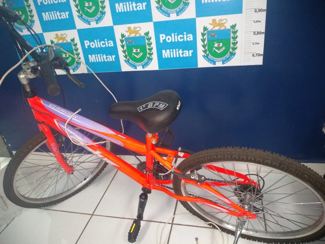 PM prende ladrão depois de arrombar loja para furtar bicicleta