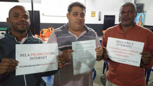 Petição pra proibir a internet é divulgada... na própria internet