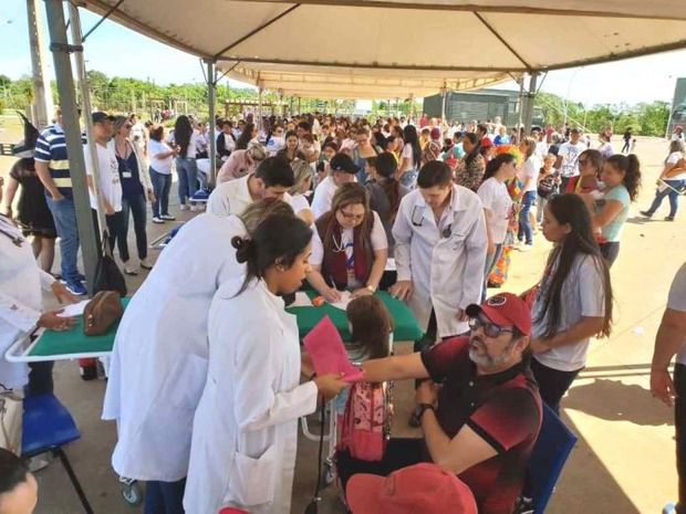 Em Ponta Porã, Projeto “Criança Feliz” levou lazer, cultura e saúde ao Parque dos Ervais