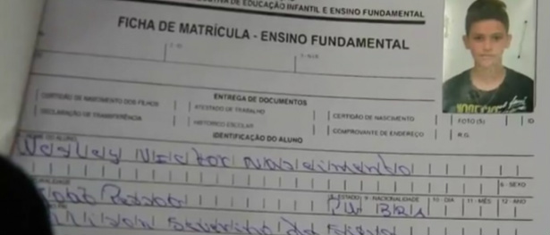 Adolescente é morto com golpes de tesoura dentro de escola na PB © Reprodução / TV Cabo Branco