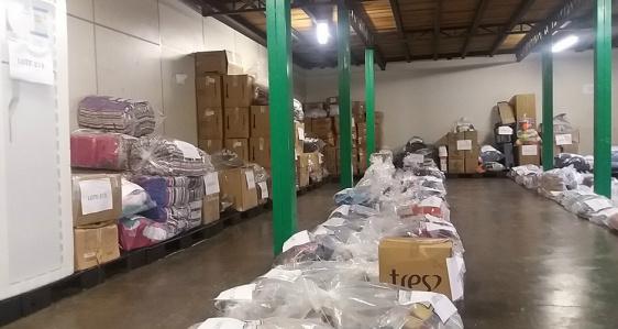 Entre os lotes há geladeira nova com lance a partir de R$ 160 - Foto: Divulgação