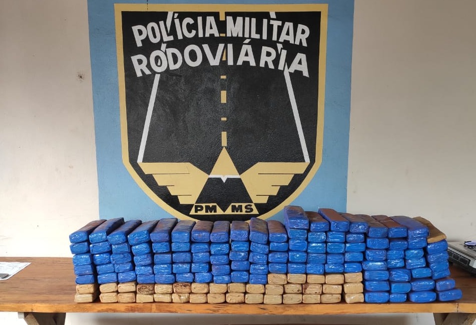 Traficante é preso levando maconha para cidade do interior de SP Traficante é preso levando maconha para cidade do interior de SP