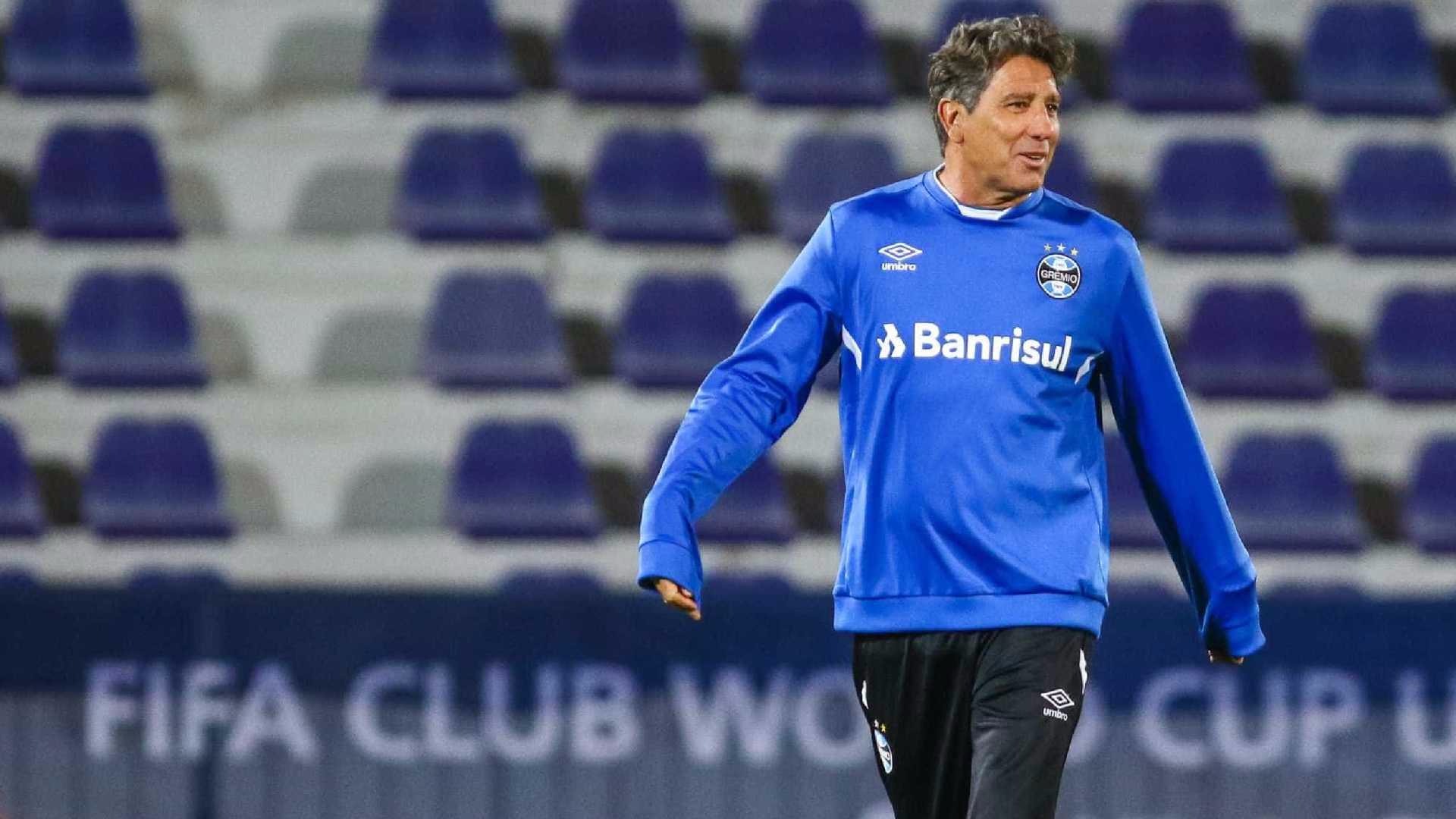 Renato Gaúcho espera Real mais forte do que na semi LUCAS UEBEL/GREMIO FBPA