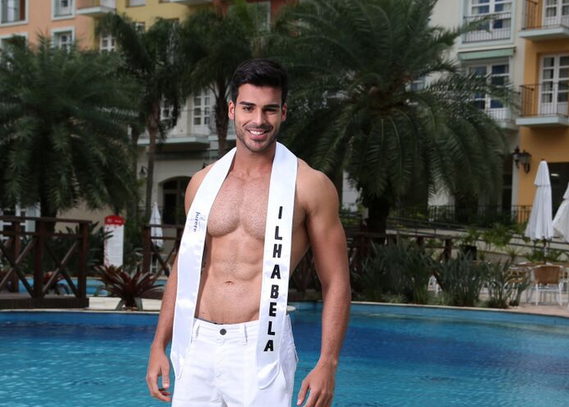 Representante de Ilhabela, SP, Anderson Tomazini venceu o Mister Brasil 2015-Foto: Divulgação