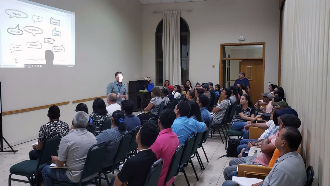 Parceria entre UEMS e Igreja dobra o número de vagas do Curso “Português para Estrangeiros” Divulgação