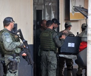 Sejusp investiga bomba que entrou em presídio da Capital Bope retira artefato de Instituto Penal de Campo Grande - Álvaro Rezende