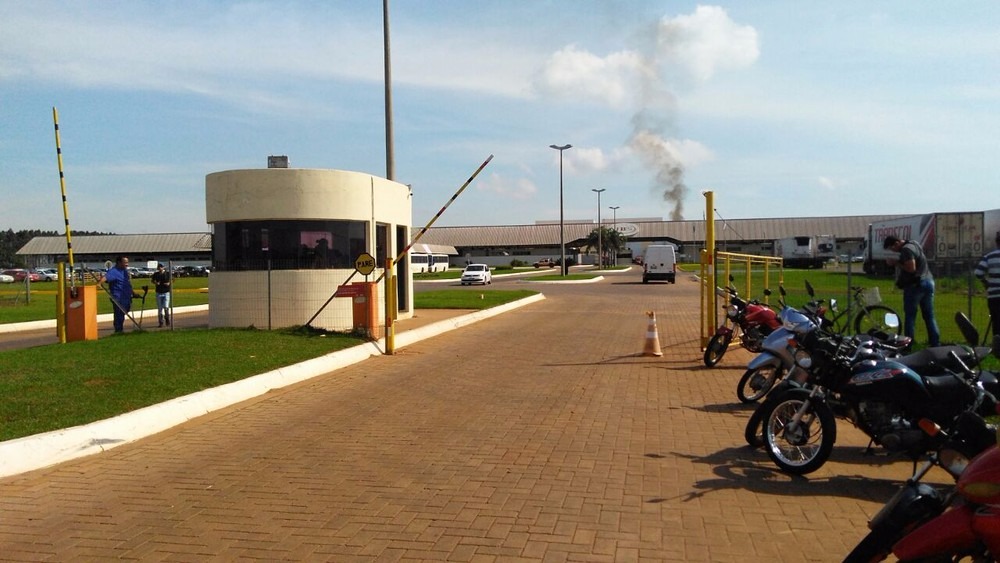 Unidade da JBS em Campo Grande (Foto: Osvaldo Nóbrega)