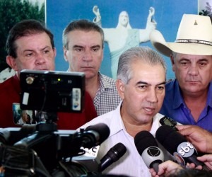 Governador anunciou reunião durante agenda, em Três Lagoas - Chico Ribeiro