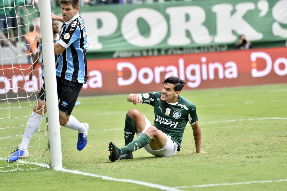 Palmeiras perde para o Grêmio e garante título brasileiro do Fla Marcos Ribolli/G1