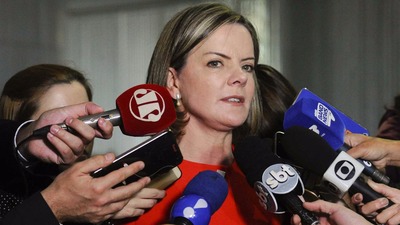 Após consultar especialista, Gleisi diz que Lula estará na eleição © Geraldo Magela/Agência Senado