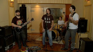 Banda sul-mato-grossense é uma das candidatas a tocar no festival - Foto: TV Morena/Reprodução