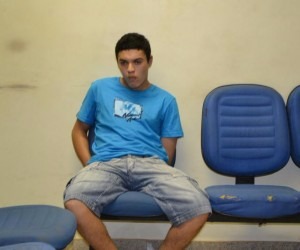 Dyonathan Celestrino, quando foi preso em Ponta Porã - Rio Brilhante em Tempo Real