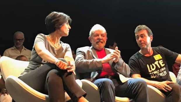 Estamos conversando com Manuela D'Ávila e com Freixo, diz Gleisi (Bruno Monteiro/Reprodução/FAcebook)