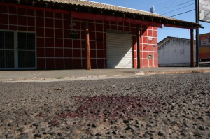 Apreendido adolescente de 16 anos envolvido em assalto a pizzaria no Caiçara Local onde aconteceu o assalto. (Foto: Marcos Ermínio)