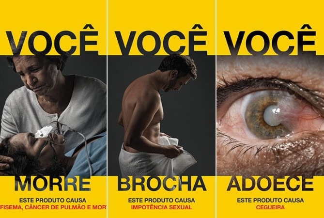 Cigarros terão advertência mais direta Cigarros terão advertência mais direta
