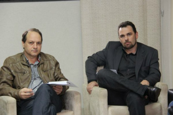 Foto: Edson Ribeiro
Presidente Juvenal Neto (dir)