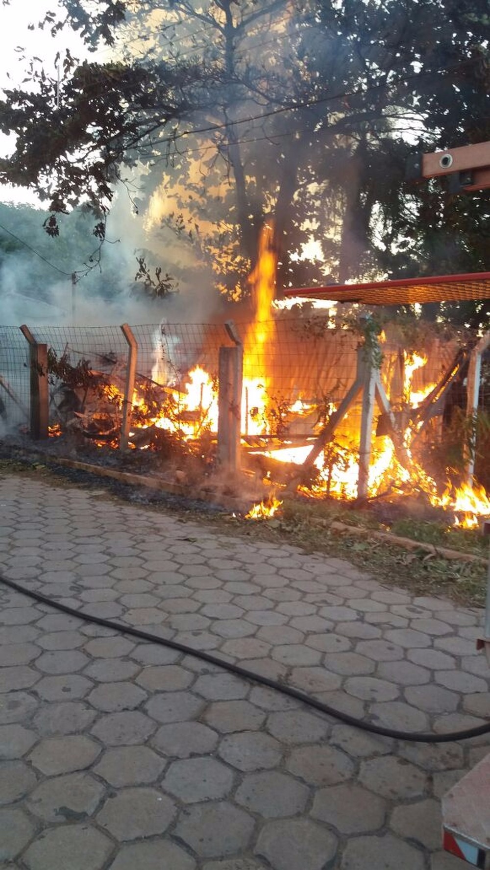 Quatro incêndios em 24 horas mobilizam bombeiros no perímetro urbano de Corumbá Incêndio em Corumbá (MS) (Foto: 3ºGBM/Divulgação)