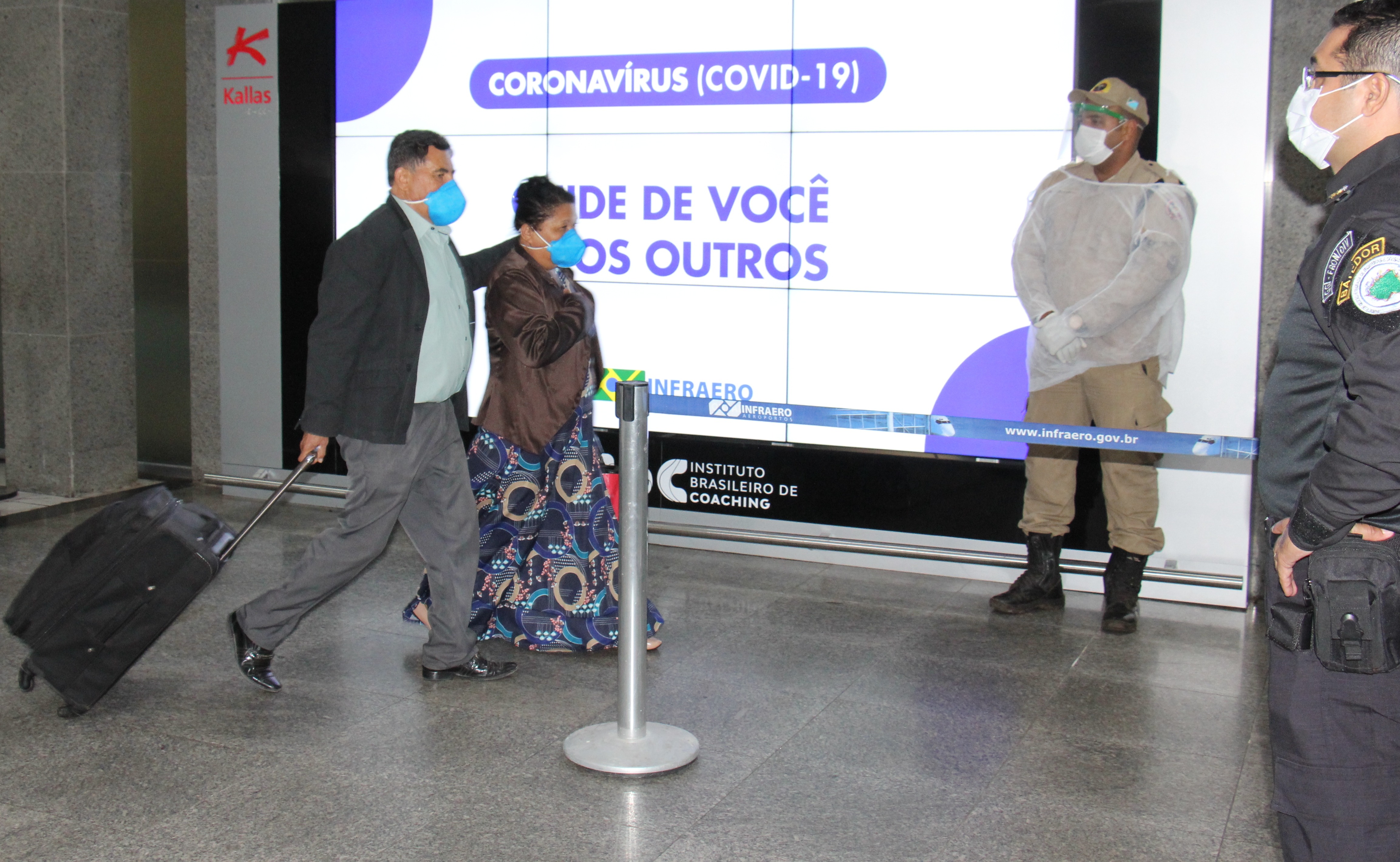 MS: passageiros com suspeitas de Covid-19 serão encaminhados para atendimento médico Chico Ribeiro