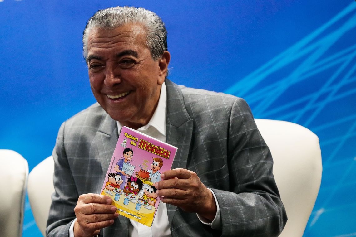 Embrapa lança revista da Turma da Mônica sobre consumo sustentável Antonio Cruz/Agência Brasil