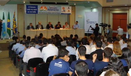 Vereadores votam LDO 2016, nesta terça-feira em sessão itinerante no auditório do SENAC