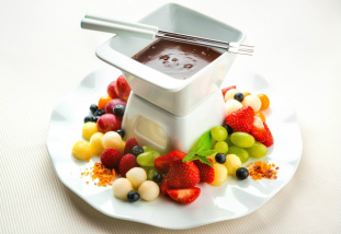 Fondue funcional de chocolate - Foto: Divulgação