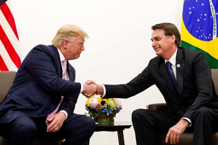 Estados Unidos designam oficialmente Brasil como aliado extra-Otan O presidente Jair Bolsonaro encontrou-se em março deste ano com o presidente Donald J. Trump, dos Estados Unidos da América Alan Santos /PR