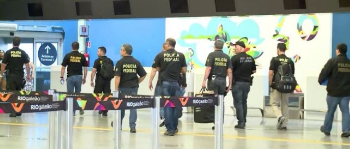 PF prende suspeitos de integrar quadrilha de tráfico internacional de drogas no Aeroporto do Galeão