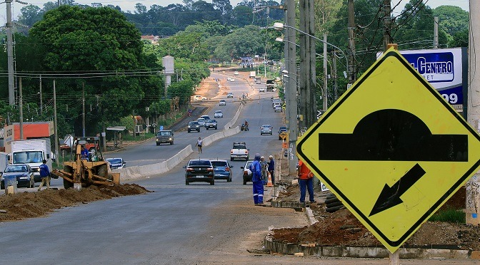  Obra está 95% concluída e moradores e comerciantes contam que benefícios no tráfego da região são visíveis, principalmente, em relação ao aumento na segurança da via.

