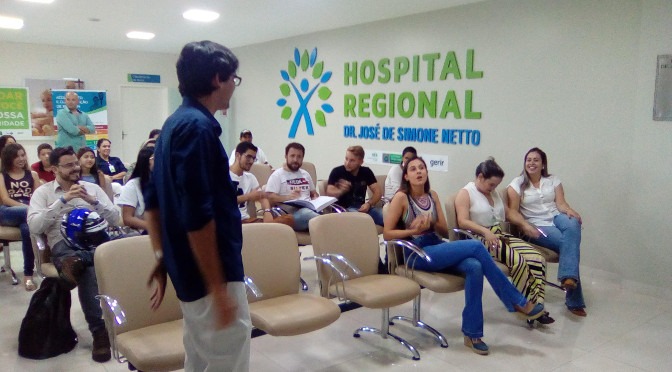 Dezembro Vermelho: Palestra de prevenção e redução de riscos de contaminação pelo HIV/Aids no HRPP