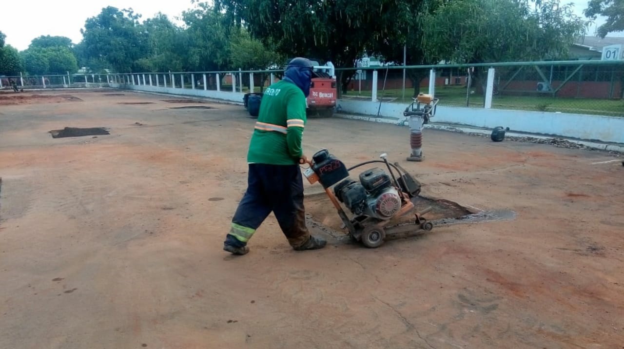 Sem atendimento ao público, Detran mantém cronograma de recuperação das pistas para testes Divulgação / Detran-MS