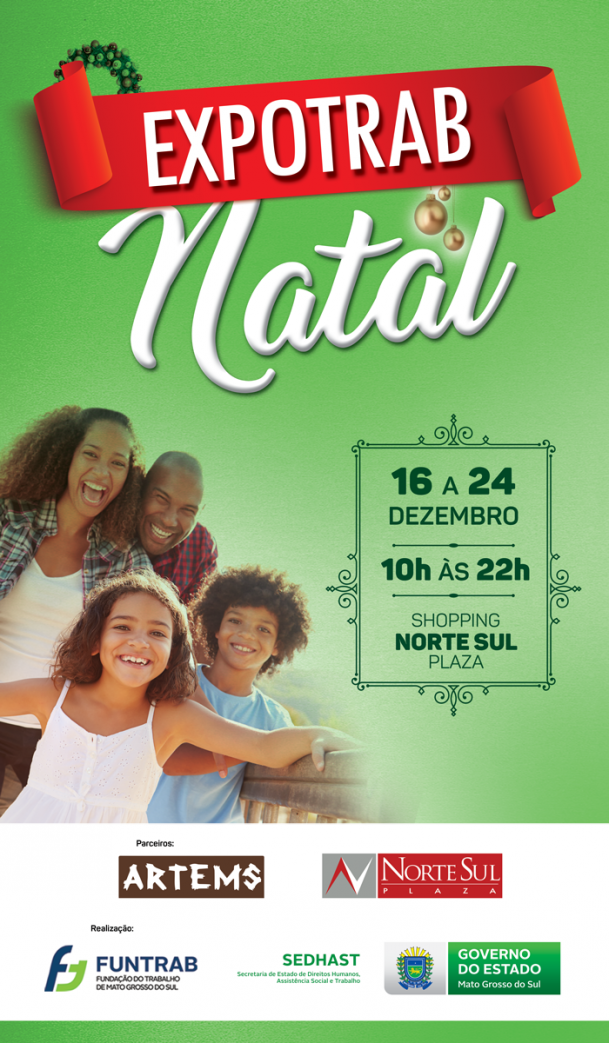 Funtrab realiza Exposição e Comercialização de Trabalhos Artesanais no Shopping Norte Sul Plaza