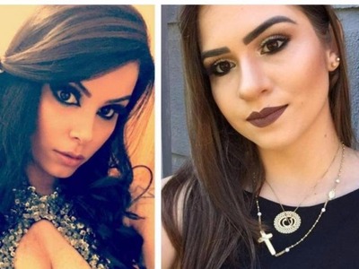 Sabrina (à esquerda) e Gabriele morreram no atentado desta madrugada (Foto: Reprodução/Facebook)
