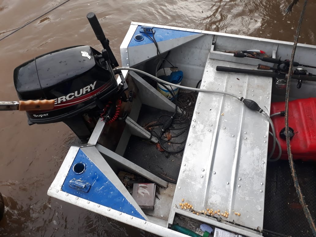 PMA autua autua pescador amador no rio Aquidauana