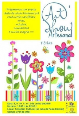 Armazém Cultural recebe Art Show Artesanal de Férias até o dia 12