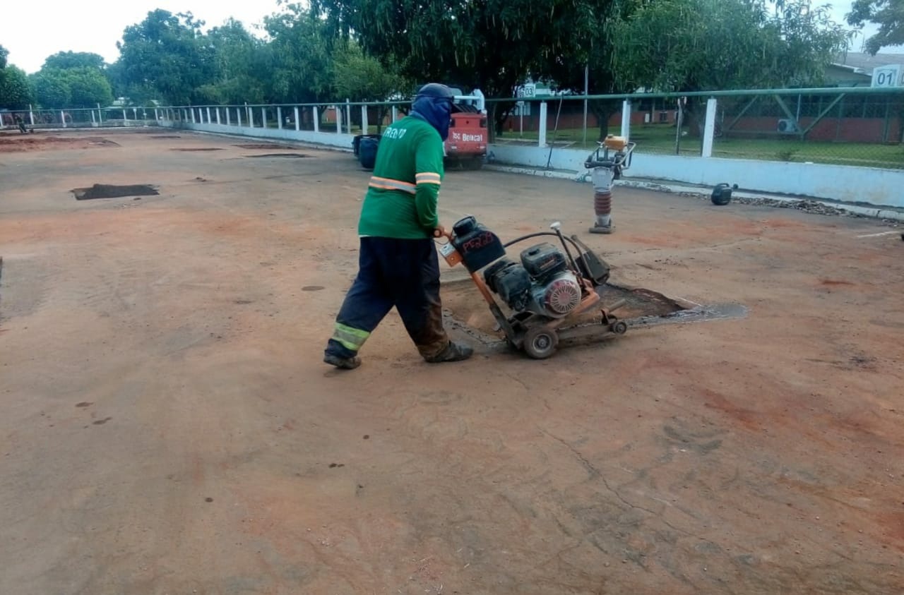 Detran mantém cronograma de recuperação de pista para testes Detran mantém cronograma de recuperação de pista para testes