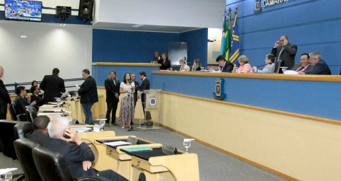 Vereadores aprovam três Projetos na última sessão ordinária de 2016