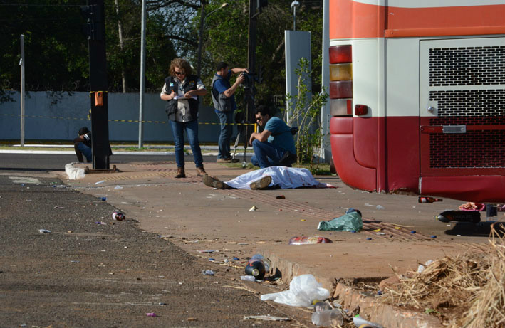 Diego Eufrázio da Silva, 24 anos, foi morto a tiros, no dia 8 de outubro, em posto de combustível na Avenida Duque de Caxias - Foto: Álvaro Rezende/Arquivo/Correio do Estado