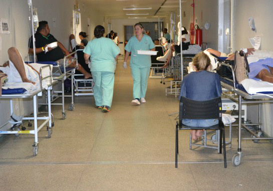 Vários pacientes deram entrada no hospital - Foto: Divulgação / Santa Casa