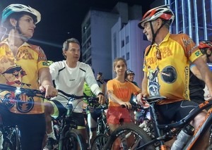 Turma do Pedal passeia pela 14 de julho já revitalizada Divulgação