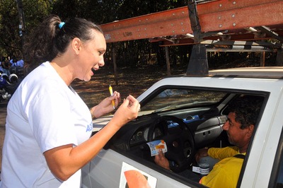 Blitz educativa conscientiza população no Dia do Motorista Atividades acontecem nesta semana até o dia 28 e na próxima segunda-feira - Foto: Valdenir Rezende / Correio do Estado