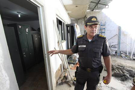 O comandante Fernando Salema, em foto antiga Foto: Paulo Nicolella / Agência O Globo
