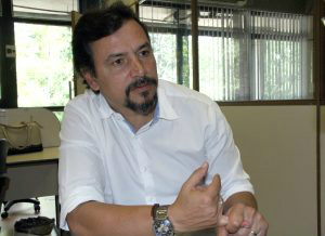 Marcelo Mirada, da Fundesporte: o Morenão é fundamental para a sobrevivência do futebol de MS (Foto Edemir Rodrigues)