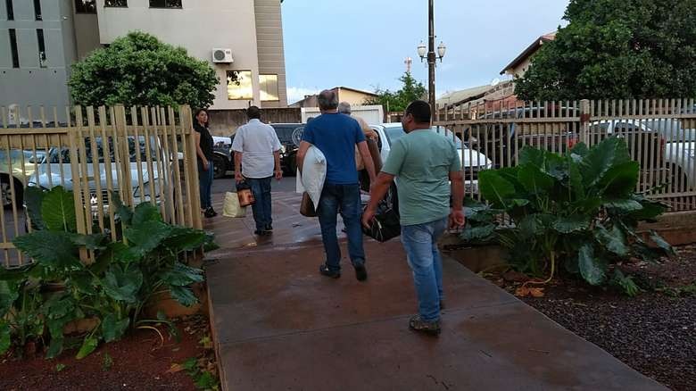 Presos na Operação Pregão são transferidos para a Penitenciária de Dourados Presos em Operação foram encaminhados à PED. Adilson Domingos