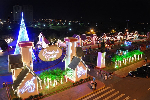 A Cidade do Natal contará também com a casa do Papai Noel, artesanato, presépio, City Tour e praça de alimentação.