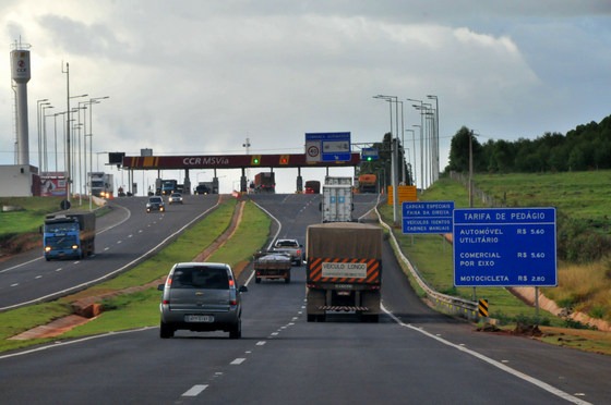PRaças de pedágio funcionarão normalmente - Foto: Arquivo / Correio do Estado