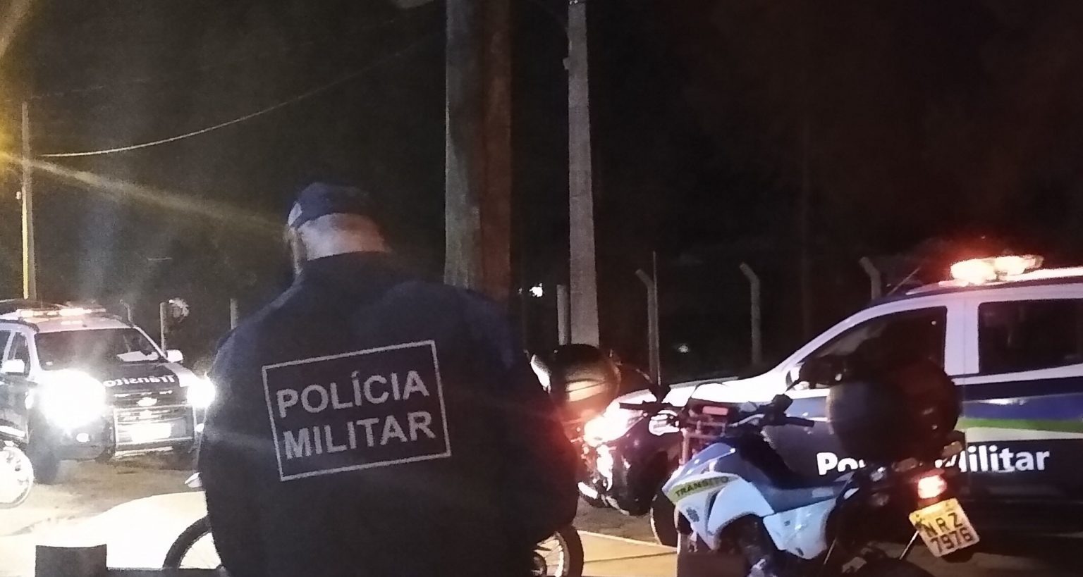Polícia Militar fecha estabelecimento por descumprir o Decreto Municipal Divulgação/ PM-MS
